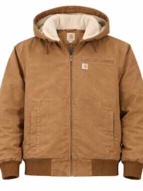 Carhartt Women’s Wildwood Jacket XL (16/18) Brown Yellowstone 100815-211